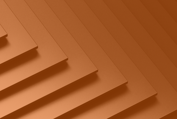 Orange stairs: decorative image.