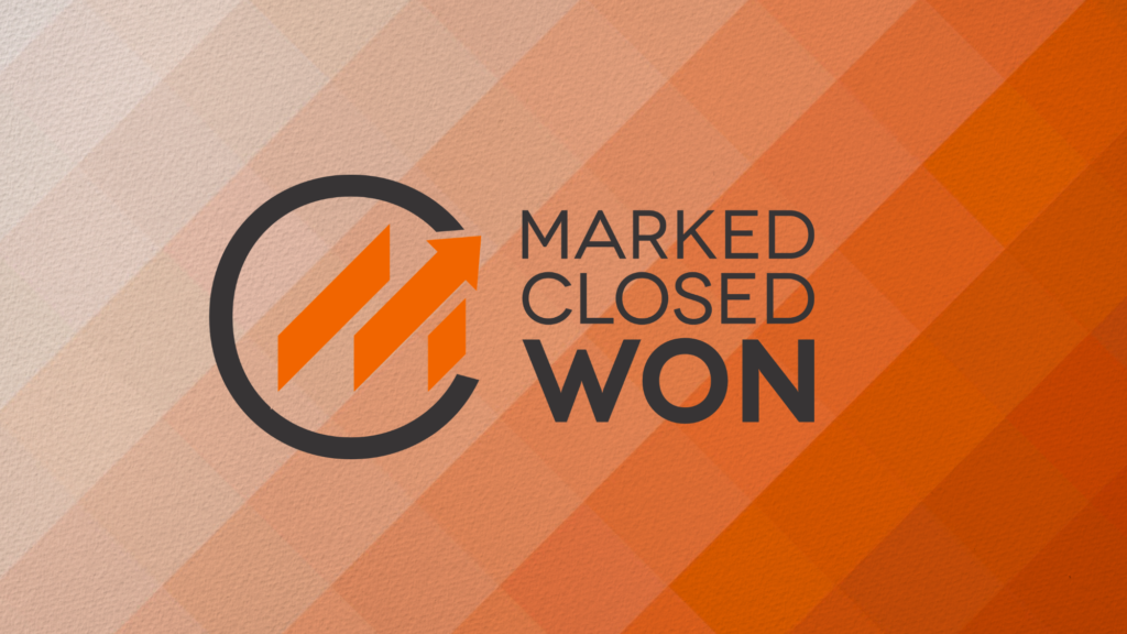 Marked Closed Won company logo.